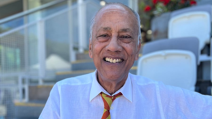 <div class="paragraphs"><p>Dukes owner Dilip Jajodia&nbsp;at Lord’s on Friday. </p></div>