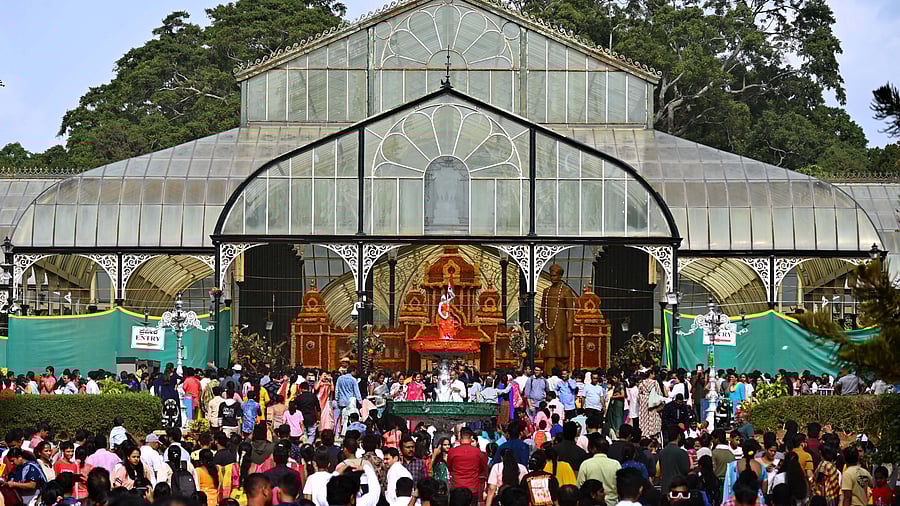 <div class="paragraphs"><p>This will be the 218th flower show at the Lalbagh in Bengaluru.&nbsp;</p></div>