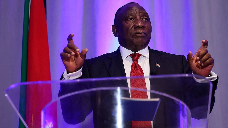 <div class="paragraphs"><p>South African President Cyril Ramaphosa.</p></div>