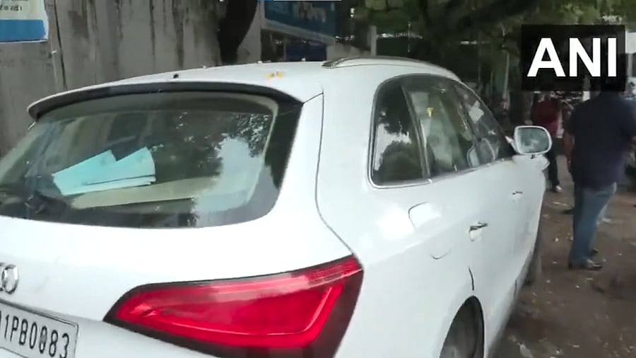 <div class="paragraphs"><p>Screengrab from video showing the Audi that was being driven.</p></div>