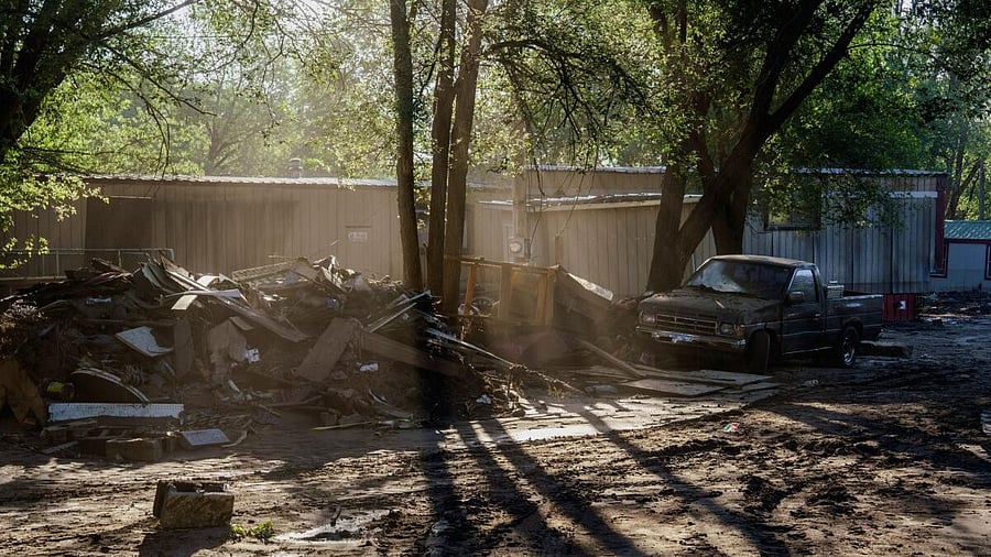 <div class="paragraphs"><p>Aftermath of deadly flooding in Texas.</p></div>
