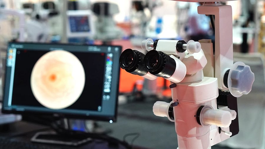 <div class="paragraphs"><p>A representative image of equipment used in eye check-ups</p></div>