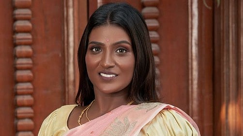 <div class="paragraphs"><p>Former Miss Puducherry San Rachel</p></div>