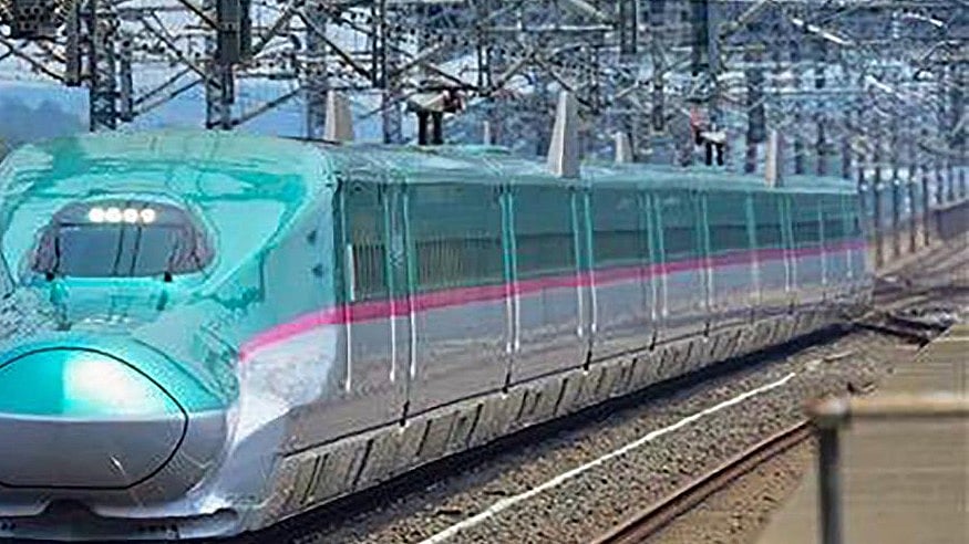 <div class="paragraphs"><p>E5 Series Shinkansen (Japan’s Bullet Train), which will be modified for use as rolling stock of the Mumbai-Ahmedabad High Speed Rail Corridor project. (Representative image)</p></div>