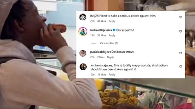 Viral Outrage: Man Sparks Backlash for Eating KFC Chicken Inside ISKCON