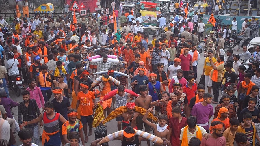 <div class="paragraphs"><p>Kanwar Yatra in Uttar Pradesh</p></div>