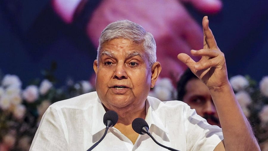 <div class="paragraphs"><p>Vice President Jagdeep Dhankhar resigns from post citing medical reasons.</p></div>