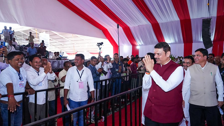 <div class="paragraphs"><p>Maharashtra CM Devendra Fadnavis in Gadchiroli. </p></div>