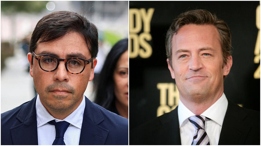 <div class="paragraphs"><p>Dr. Salvador Plasencia (left) and actor Matthew Perry (right).</p></div>