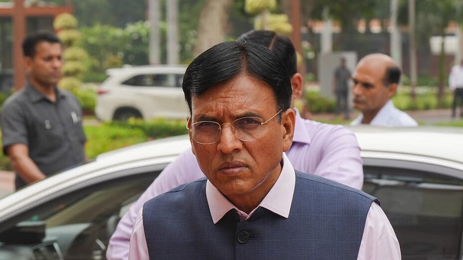 <div class="paragraphs"><p>Mansukh Mandaviya, Minister Of Youth Affairs and Sports.</p></div>