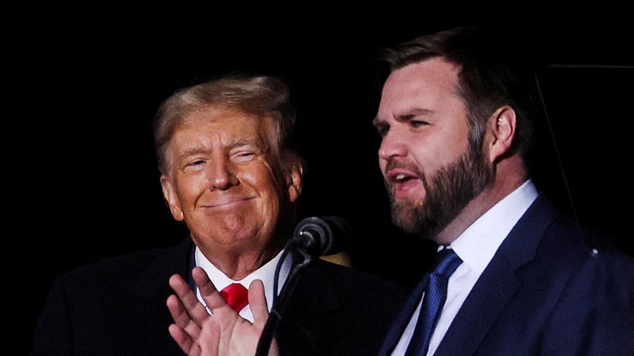 <div class="paragraphs"><p>US President Donald Trump and Vice President J D Vance.</p></div>