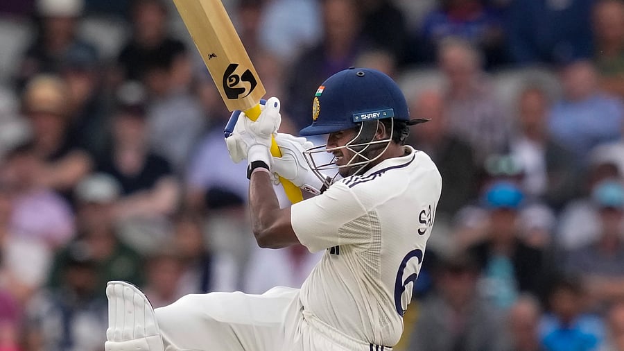 <div class="paragraphs"><p>Sai Sudharsan was all style and grace during his half-century in India's first innings on Wednesday.</p></div>