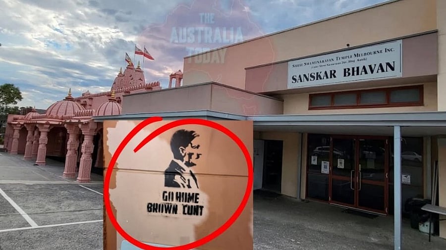 <div class="paragraphs"><p>Image shared by The Australia Today on social media, showing the vandalism.</p></div>