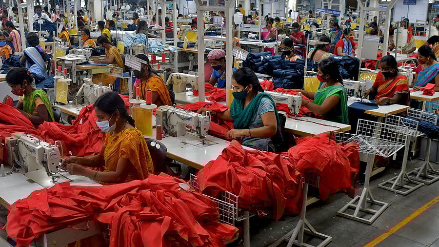 <div class="paragraphs"><p>Garment workers at a textile factory (Image for representation)</p></div>