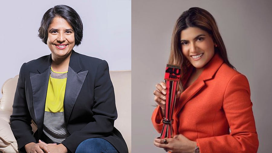 <div class="paragraphs"><p>Radhika Piramal (L), Ananya Birla (R)</p></div>