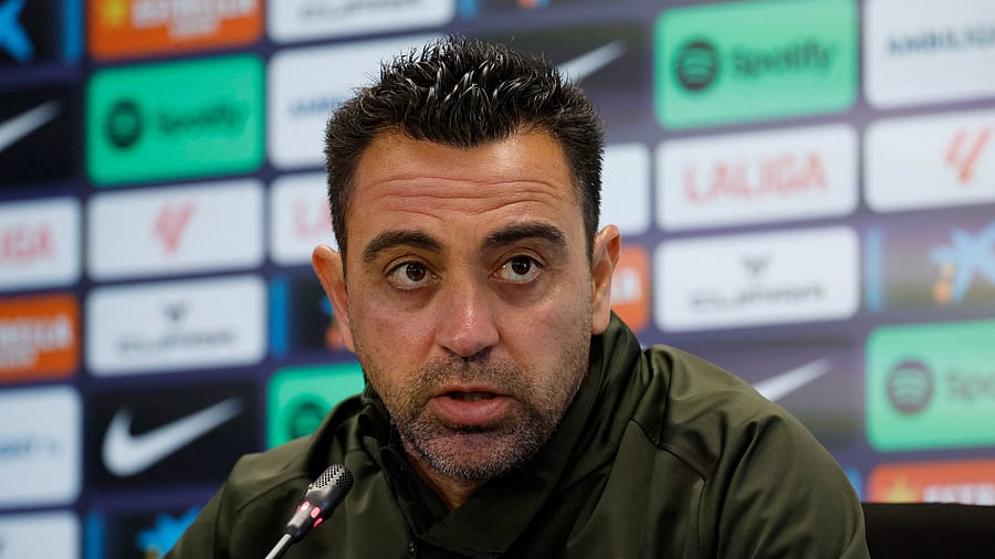 <div class="paragraphs"><p>Former Barcelona coach and football legend Xavi Hernandez.</p></div>