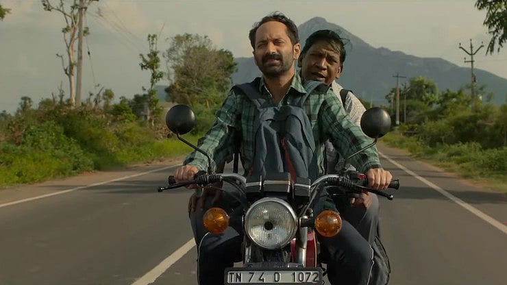 Fahadh Faasil and Vadivelu in Mareesan.