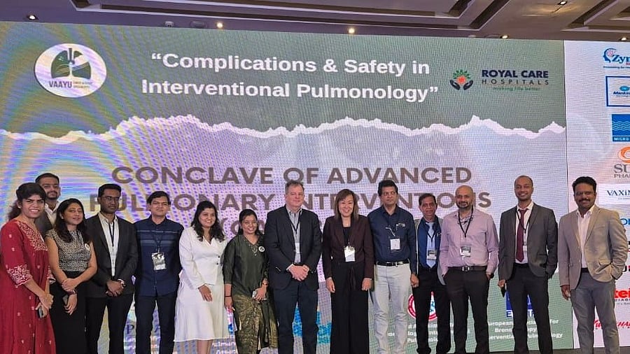 Experts from around the world gather on the first day of the interventional pulmonology conference in Bengaluru on Saturday.