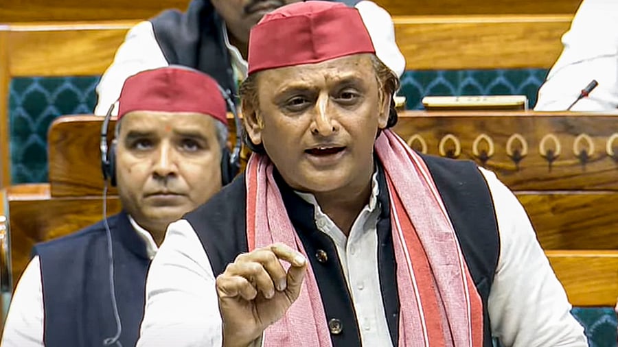 <div class="paragraphs"><p>Akhilesh Yadav in Parliament (File Photo)</p></div>
