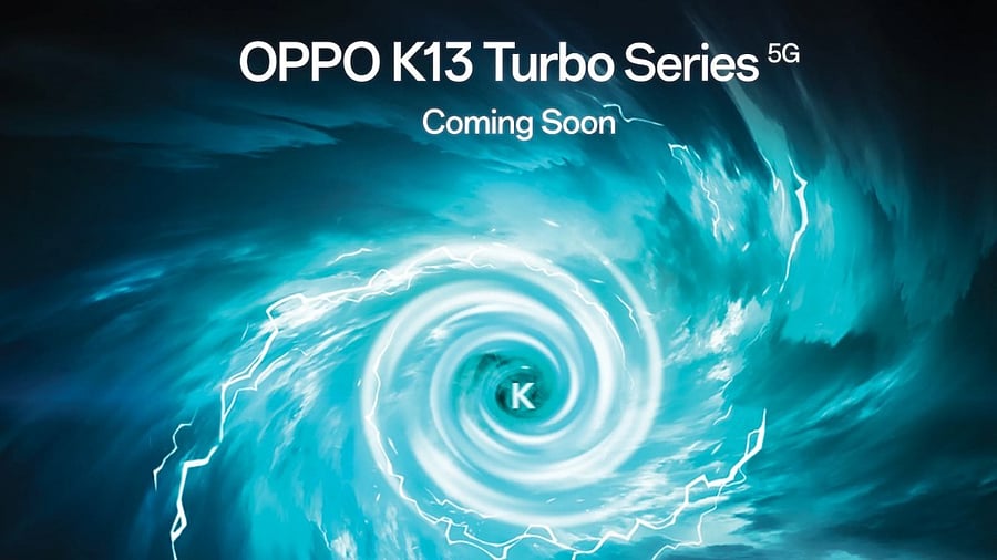 <div class="paragraphs"><p>Oppo K13 Turbo teaser.</p></div>