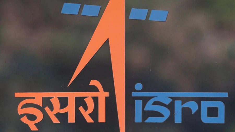 <div class="paragraphs"><p>The logo of ISRO. </p></div>
