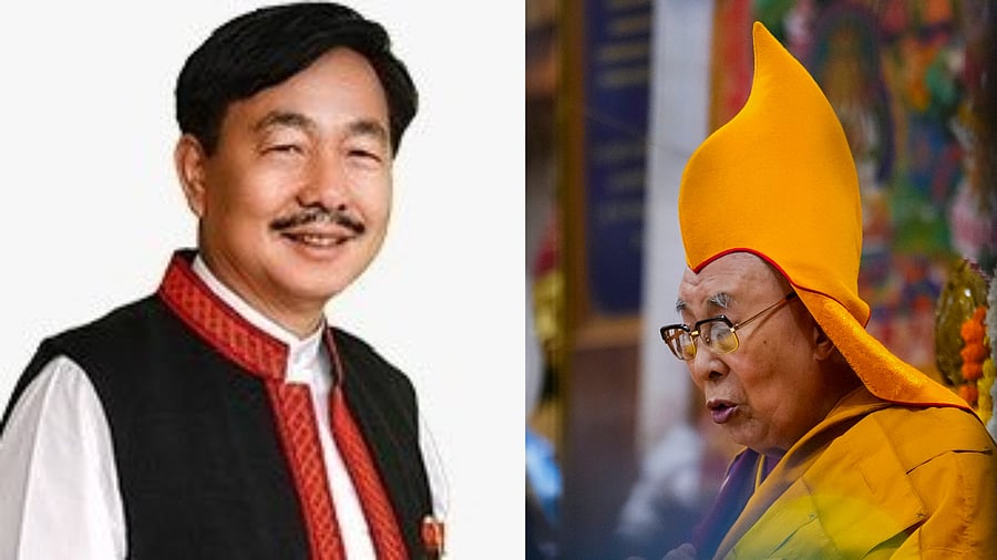 <div class="paragraphs"><p>Tapir Gao (L) and HH Dalai Lama (R).</p></div>