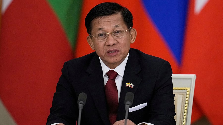 <div class="paragraphs"><p>Myanmar's military chief Senior General Min Aung Hlaing </p></div>