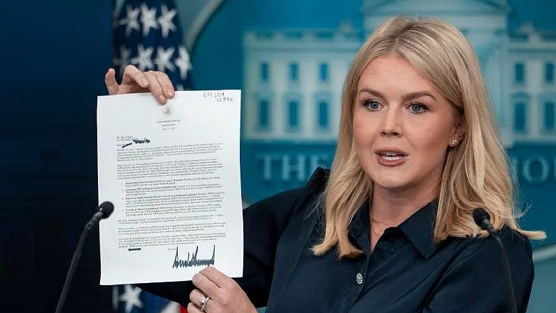 <div class="paragraphs"><p>Karoline Leavitt, the White House press secretary, said the roughly 90,000-square-foot addition would allow the administration to host events for about 650 people.</p></div>