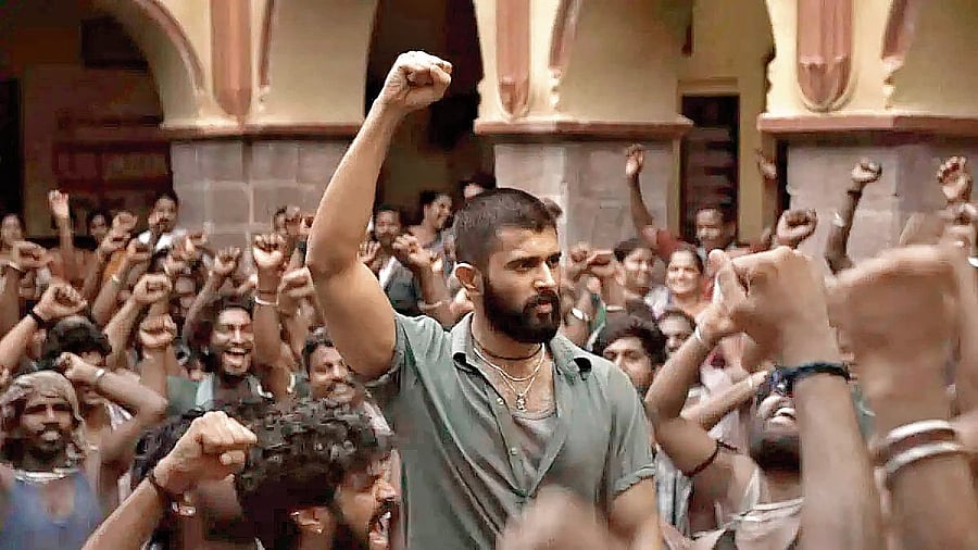 Vijay Deverakonda plays an undercover cop in 'Kingdom'.