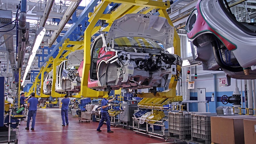 <div class="paragraphs"><p>Image showing an auto industry production line. For representational purposes.</p></div>