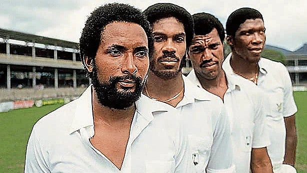 <div class="paragraphs"><p>(From left): Andy Roberts, Michael Holding, Colin Croft and Joel Garner -- the pace quartet that helped Clive Lloyd-led (right) West Indies rule cricketing with an iron fist. </p></div>