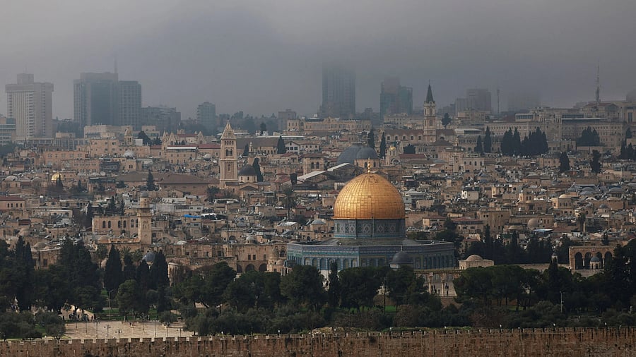 <div class="paragraphs"><p>A general view shows The Dome of the Rock in the Al-Aqsa compound,.</p></div>