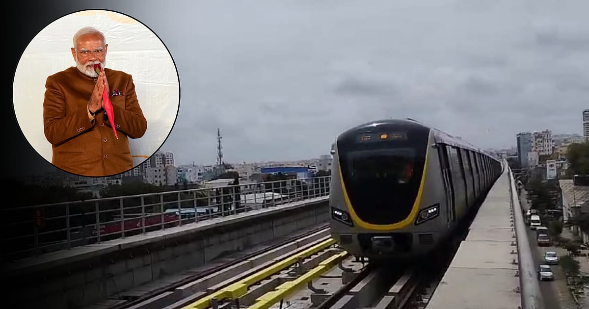 Namma Metro Yellow Line Launch: Modi to Inaugurate on August 10