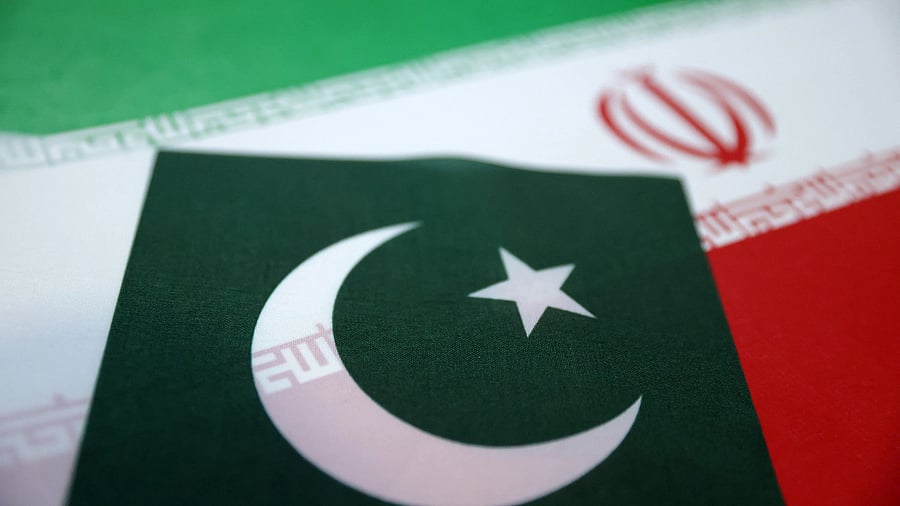 <div class="paragraphs"><p>Pakistan and Iran flags are seen in this illustration.</p></div>