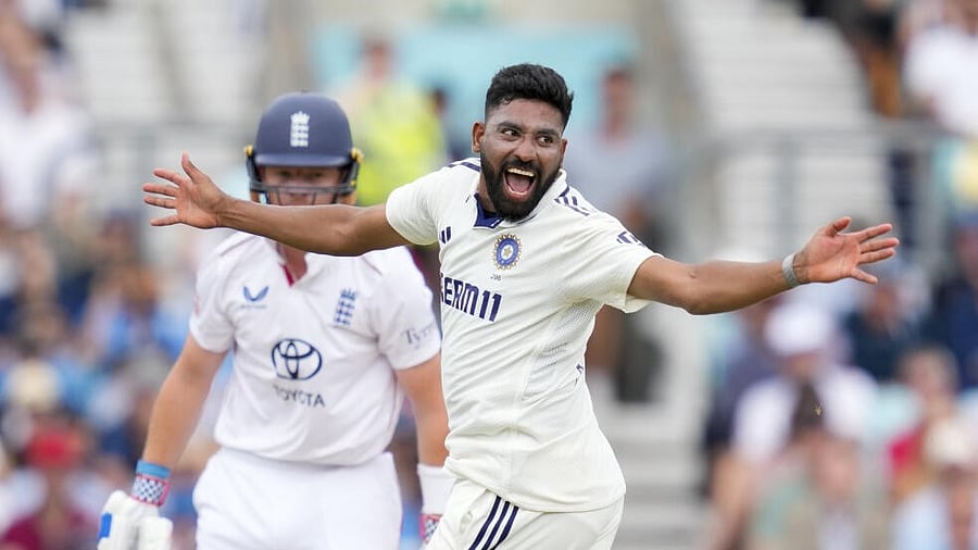 <div class="paragraphs"><p> India's Mohammed Siraj.</p></div>