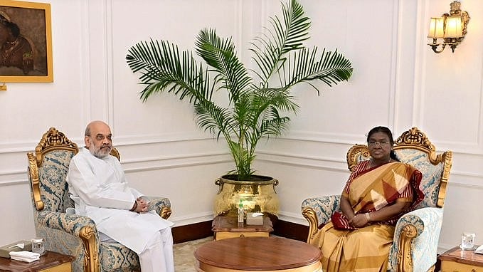 <div class="paragraphs"><p>President Droupadi Murmu with Union Home Minister Amit Shah.</p></div>