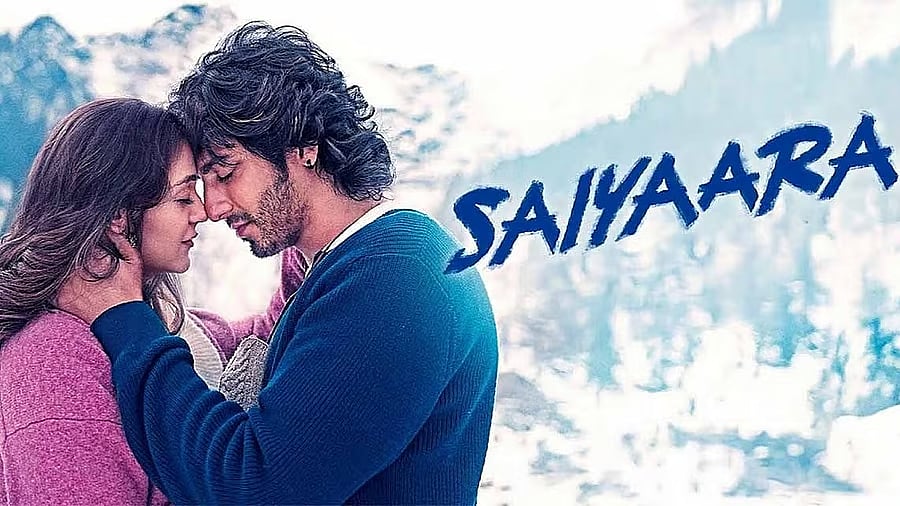 <div class="paragraphs"><p>Poster of Saiyaara featuring Aneet Padda and Ahaan Panday.</p></div>