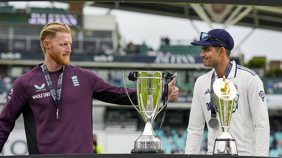 <div class="paragraphs"><p> India's captain Shubman Gill and England's captain Ben Stokes </p></div>