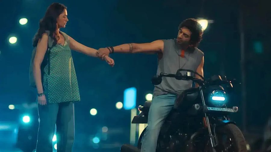 <div class="paragraphs"><p>Aneet Padda and Ahaan Panday in <em>Saiyaara</em>.</p></div>