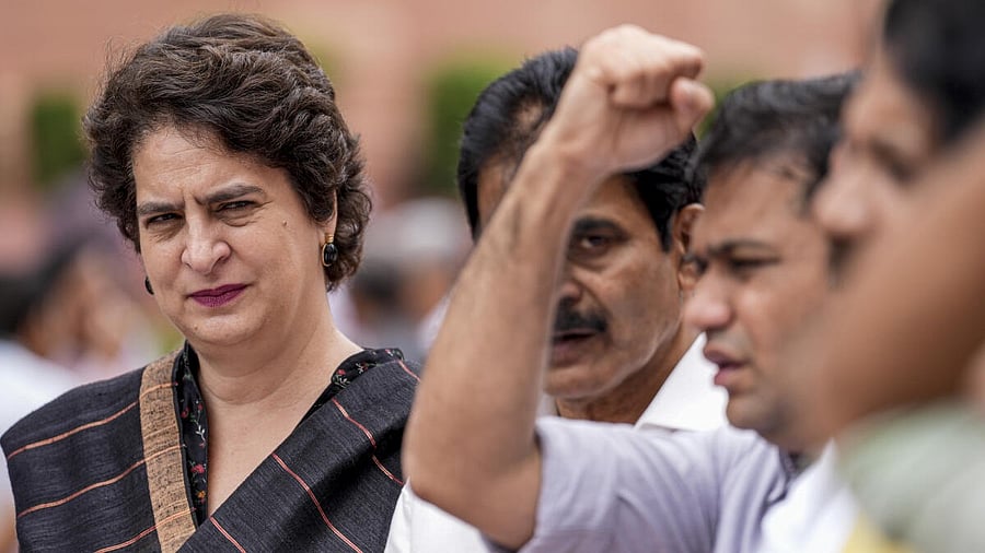 <div class="paragraphs"><p> Priyanka Gandhi Vadra </p></div>