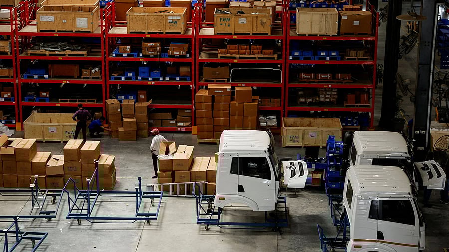 LNG truck manufacturing unit in Pune.