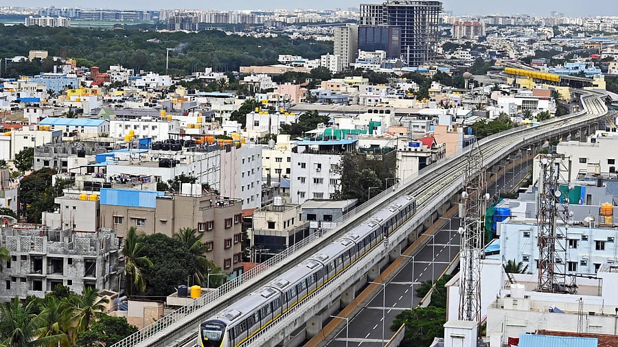 <div class="paragraphs"><p>The 19.15-km Bengaluru's Yellow Line Metro line, connecting RV Road to Bommasandra with 16 stations, got safety clearance on August 1 and is set to ease traffic for nearly eight lakh commuters daily. </p></div>