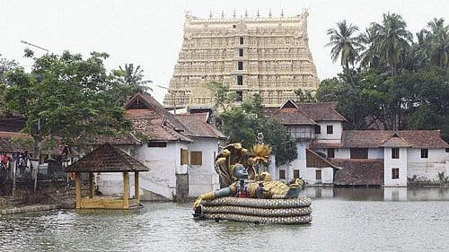 <div class="paragraphs"><p>The Sree Padmanabhaswamy temple. </p></div>