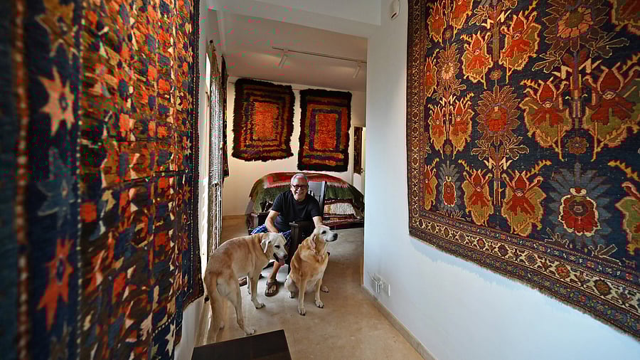 <div class="paragraphs"><p>Danny Mehra named his two labradors - Tulu and Luri - after tribal carpets. </p></div>