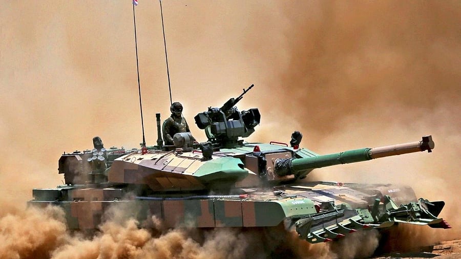 <div class="paragraphs"><p>Battle Tank Arjun Mk-1A, developed by the DRDO.</p></div>