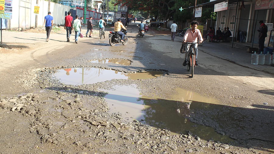 <div class="paragraphs"><p>Pothole-ridden roads in Bommasandra and Jigani industrial areas have remained in poor condition for years despite heavy vehicular movement. </p></div>