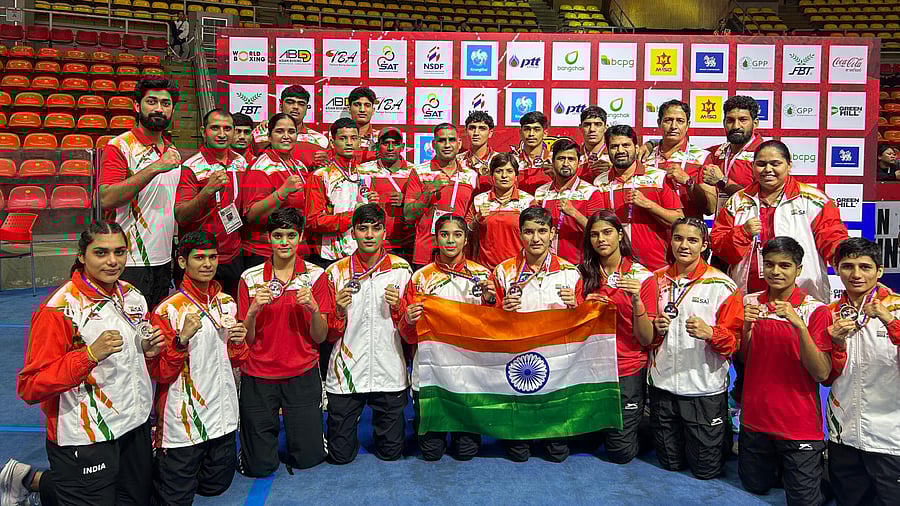 <div class="paragraphs"><p>India finished with a haul of 14 medals in the Asian U19 Boxing Championships.&nbsp;</p></div>