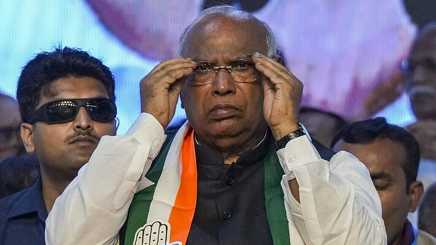 <div class="paragraphs"><p>Congress president Mallikarjun Kharge</p></div>