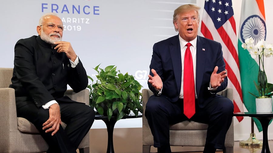 <div class="paragraphs"><p>PM Narendra Modi with US President Donald Trump.</p></div>