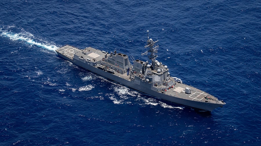 <div class="paragraphs"><p>Image showing a US Navy destroyer. For representational purposes.</p></div>